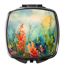 Load image into Gallery viewer, Seaweed Compact Mirror – Stylish Purse Mirror with Artistic Covers