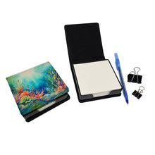 Load image into Gallery viewer, Seaweed PU Leather Note Paper Holder
