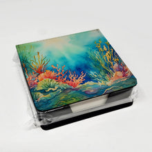 Load image into Gallery viewer, Seaweed PU Leather Note Paper Holder