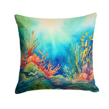 Load image into Gallery viewer, Seaweed Throw Pillow - 14x14 Decorative Pillow – Art for Your Home &amp; Patio