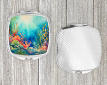 Load image into Gallery viewer, Seaweed Compact Mirror – Stylish Purse Mirror with Artistic Covers