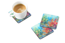 Load image into Gallery viewer, Seaweed Coasters - Set of 4 Lightweight Foam, Absorbent Drink Coasters