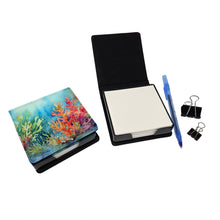 Load image into Gallery viewer, Seaweed PU Leather Note Paper Holder
