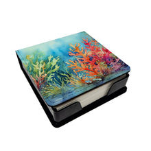 Load image into Gallery viewer, Seaweed PU Leather Note Paper Holder