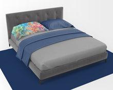 Load image into Gallery viewer, Seaweed Standard Pillowcase – Artistic Decorative Front, White Back