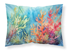 Load image into Gallery viewer, Seaweed Standard Pillowcase – Artistic Decorative Front, White Back