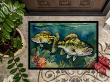 Load image into Gallery viewer, Smallmouth Bass Doormat - Large 24x36 – Indoor/Outdoor Floor Mat with Artistic Flair