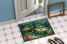 Load image into Gallery viewer, Smallmouth Bass Doormat - Large 24x36 – Indoor/Outdoor Floor Mat with Artistic Flair