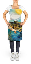 Load image into Gallery viewer, Smallmouth Bass Apron – Artist-Designed Kitchen, BBQ &amp; Craft Apron