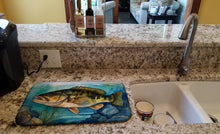 Load image into Gallery viewer, Smallmouth Bass Dish Drying Mat