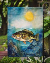 Load image into Gallery viewer, Smallmouth Bass Garden Flag – Outdoor Decorative Yard Flag