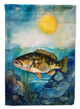 Load image into Gallery viewer, Smallmouth Bass Garden Flag – Outdoor Decorative Yard Flag