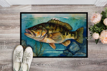 Load image into Gallery viewer, Smallmouth Bass Doormat - Large 24x36 – Indoor/Outdoor Floor Mat with Artistic Flair