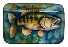 Load image into Gallery viewer, Smallmouth Bass Dish Drying Mat