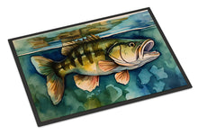 Load image into Gallery viewer, Smallmouth Bass Doormat - Large 24x36 – Indoor/Outdoor Floor Mat with Artistic Flair