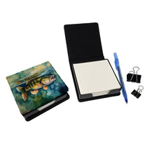 Load image into Gallery viewer, Smallmouth Bass PU Leather Note Paper Holder