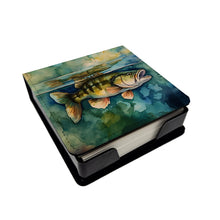 Load image into Gallery viewer, Smallmouth Bass PU Leather Note Paper Holder