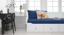 Load image into Gallery viewer, Starfish Standard Pillowcase – Artistic Decorative Front, White Back