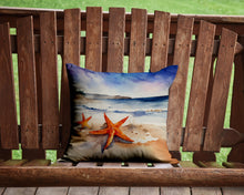 Load image into Gallery viewer, Starfish Throw Pillow - 14x14 Decorative Pillow – Art for Your Home &amp; Patio