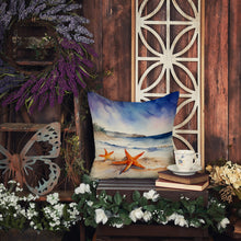 Load image into Gallery viewer, Starfish Throw Pillow - 14x14 Decorative Pillow – Art for Your Home &amp; Patio