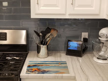 Load image into Gallery viewer, Starfish Glass Cutting Boards – Durable, Decorative Kitchen Art Large