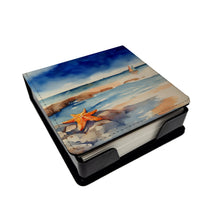 Load image into Gallery viewer, Starfish PU Leather Note Paper Holder