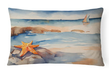 Load image into Gallery viewer, Starfish Throw Pillow