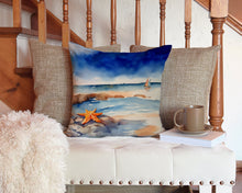Load image into Gallery viewer, Starfish Throw Pillow - 14x14 Decorative Pillow – Art for Your Home &amp; Patio