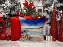 Load image into Gallery viewer, Starfish Throw Pillow - 14x14 Decorative Pillow – Art for Your Home &amp; Patio
