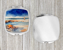 Load image into Gallery viewer, Starfish Compact Mirror – Stylish Purse Mirror with Artistic Covers