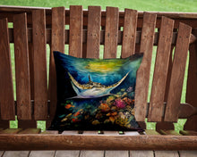 Load image into Gallery viewer, Sting Ray Throw Pillow - 14x14 Decorative Pillow – Art for Your Home &amp; Patio