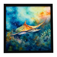 Load image into Gallery viewer, Sting Ray Framed Metal Print