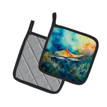 Load image into Gallery viewer, Sting Ray Pot Holders - Set of 2 Decorative Kitchen Helpers | Made in the USA