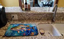 Load image into Gallery viewer, Striped Bass Dish Drying Mat