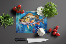 Load image into Gallery viewer, Striped Bass Glass Cutting Boards – Durable, Decorative Kitchen Art Large