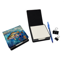 Load image into Gallery viewer, Striped Bass PU Leather Note Paper Holder