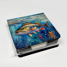 Load image into Gallery viewer, Striped Bass PU Leather Note Paper Holder
