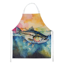 Load image into Gallery viewer, Striped Bass Apron – Artist-Designed Kitchen, BBQ &amp; Craft Apron