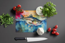 Load image into Gallery viewer, Striped Bass Glass Cutting Boards – Durable, Decorative Kitchen Art Large