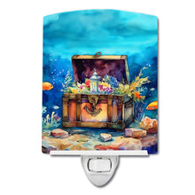Load image into Gallery viewer, Treasure Chest Ceramic Night Light