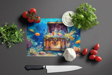 Load image into Gallery viewer, Treasure Chest Glass Cutting Boards – Durable, Decorative Kitchen Art Large