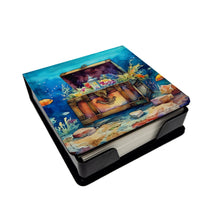 Load image into Gallery viewer, Treasure Chest PU Leather Note Paper Holder
