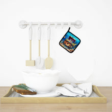 Load image into Gallery viewer, Treasure Chest Pot Holders - Set of 2 Decorative Kitchen Helpers | Made in the USA