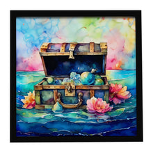Load image into Gallery viewer, Treasure Chest Framed Metal Print