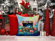 Load image into Gallery viewer, Treasure Chest Throw Pillow - 14x14 Decorative Pillow – Art for Your Home &amp; Patio