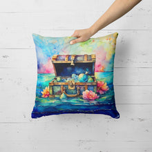 Load image into Gallery viewer, Treasure Chest Throw Pillow