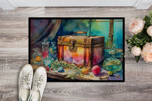 Load image into Gallery viewer, Treasure Chest Doormat - Large 24x36 – Indoor/Outdoor Floor Mat with Artistic Flair