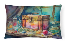 Load image into Gallery viewer, Treasure Chest Throw Pillow
