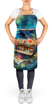 Load image into Gallery viewer, Treasure Chest Apron – Artist-Designed Kitchen, BBQ &amp; Craft Apron