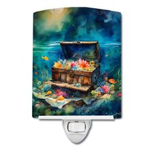 Load image into Gallery viewer, Treasure Chest Ceramic Night Light